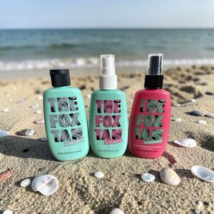 The Fox Tan 3pcTravel Set Rapid Mist , Rapid Elixir , Rapid Shimmer Tanning